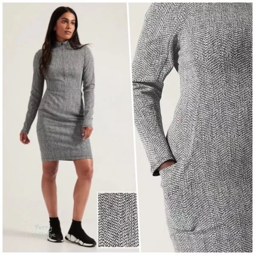 ATHLETA DELANCEY TEXTURED DRESS - Picture 2 of 11